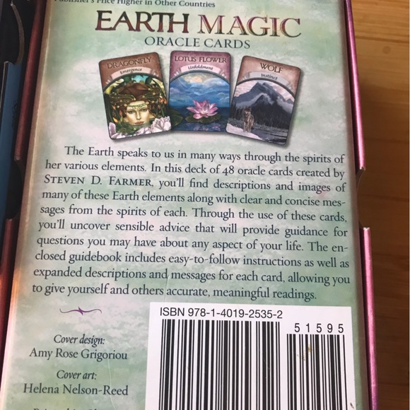 Earth Magic, oracle deck by Steven D. Farmer - Picture 5 of 5